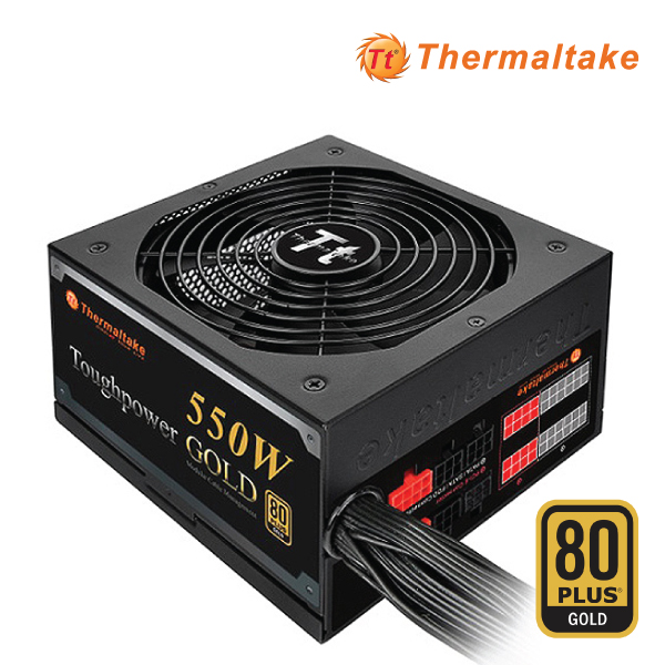 Thermaltake 550W ToughPower 80+ Gold Power Supply (TT-PS-TPD-0550MPCGAU-1)