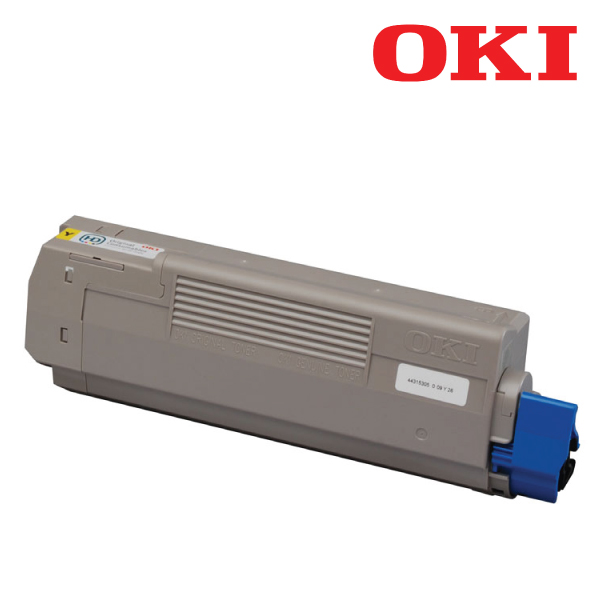OKI - Toner Cartridge Yellow For C610; 6,000 Pages @ 5% Coverage