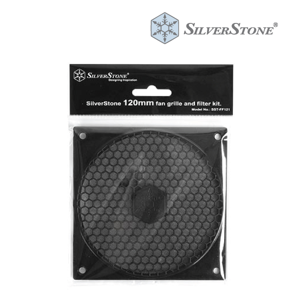 Silverstone SST-FF121B 120MM Fan Filter with Grill