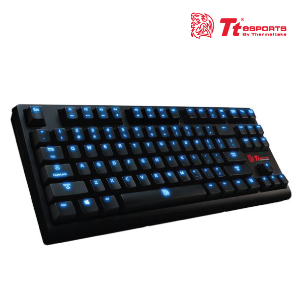 Thermaltake Tt eSPORTS Poseidon ZX Illuminated Blue Switch Gaming Keyboard