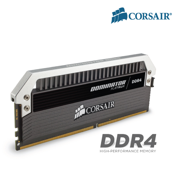Corsair 16GB (4x4GB) CMD16GX4M4A2666C15 DDR4 2666MHz DOMINATOR PLATINUM DIMM 15-17-17-35 4x288-pin