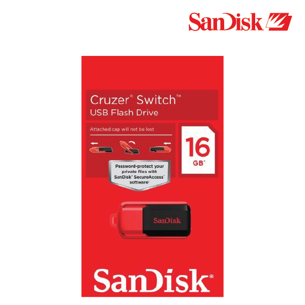 Sandisk 16G CZ52 Cruzer Switch USB Drive