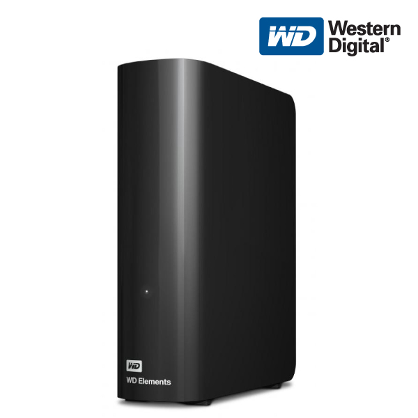 Western Digital WDBWLG0040HBK-AESN Elements Desktop 4TB USB 3.0 External Black