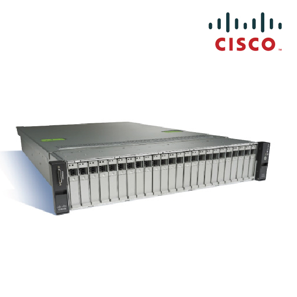 Cisco UCS C240 M3 SFF 2xE5-2620v2 2x8GB RAID-11 2x650W SD RAILS, UCS-SPR-C240-E2