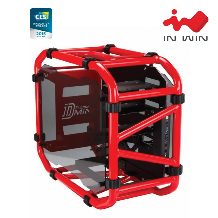 INWIN D-FRAME MINI MINI-ITX TOWER RED
