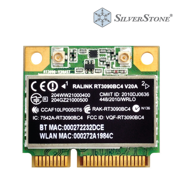 Silverstone SST-ECW01 Mini PCI-E Expansion Card (SST-ECW01)