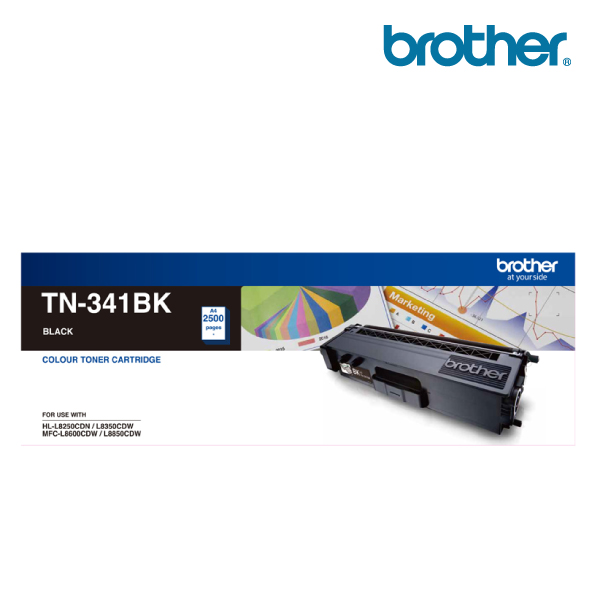 Brother TN-341BK STD BLACK TONER