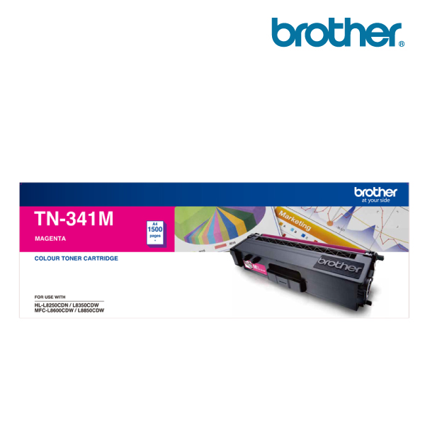 Brother TN-341M STD MAGENTA TONER 1.5K