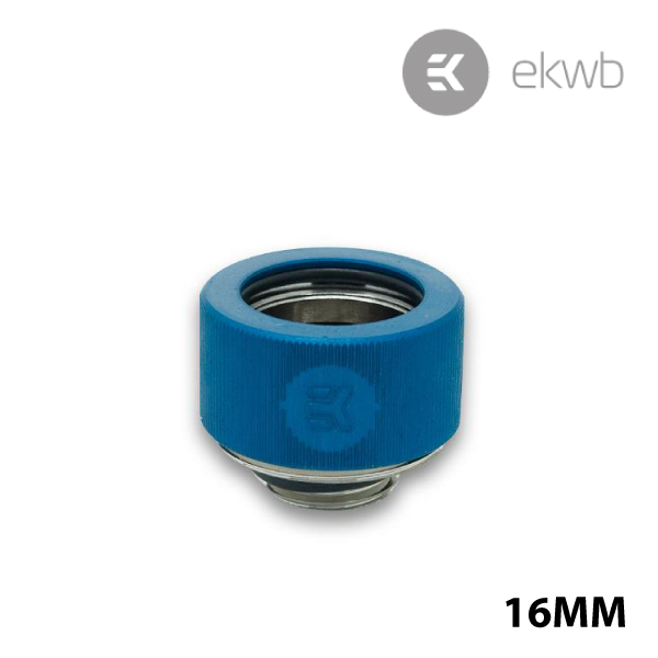 EK HDC Fitting 16mm G1/4 Blue