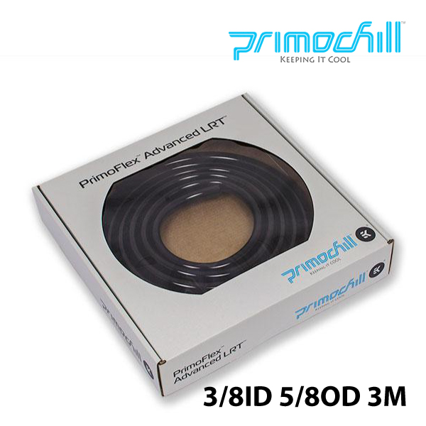PrimoChill PrimoFlex Advanced LRT Tubing Black 3/8ID 5/8OD 3m