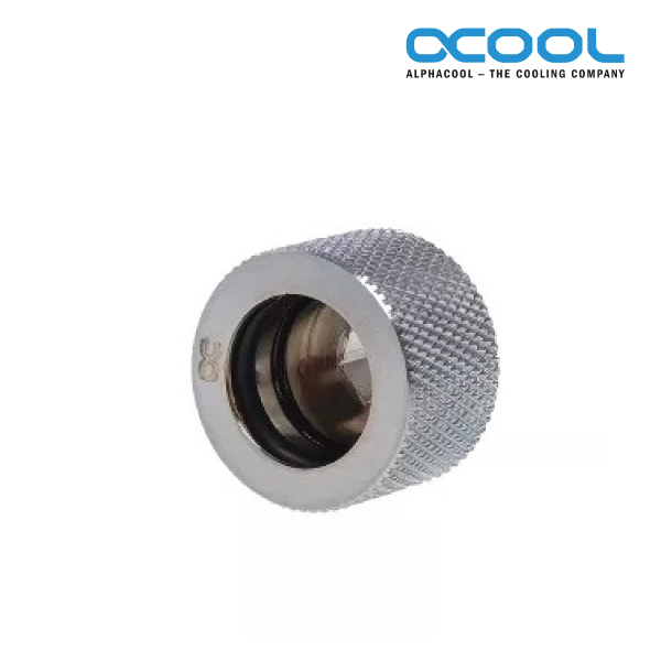 Alphacool HT 16mm HardTube Compression Fitting Chrome