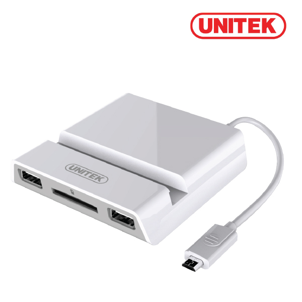 Unitek OTG Dock + SD Card Reader for Smartphone/Tablet (UNI-Y2165B)