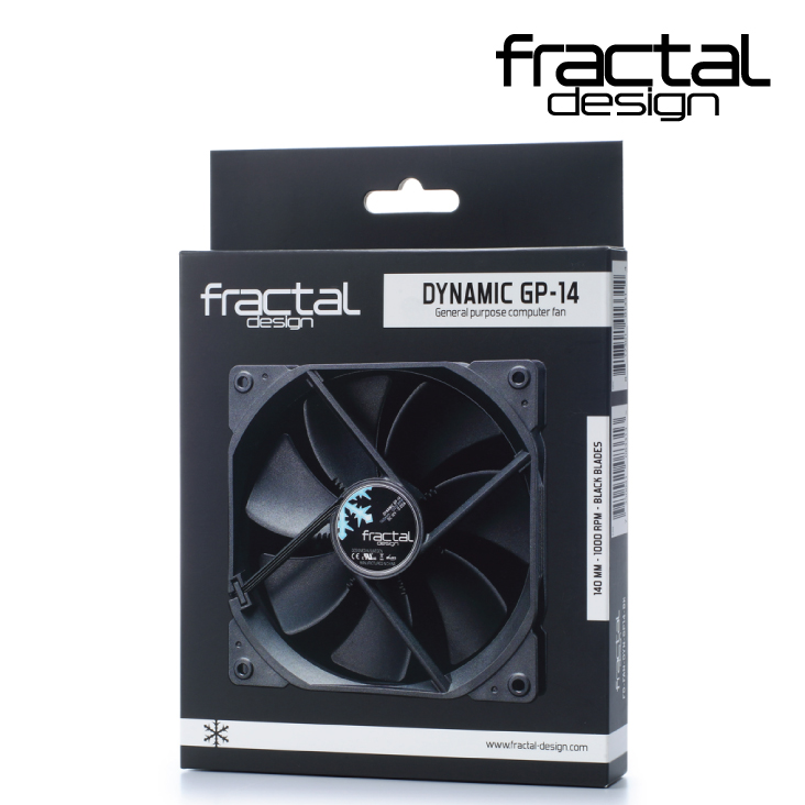 Fractal Design 140mm Dynamic GP Fan - Black
