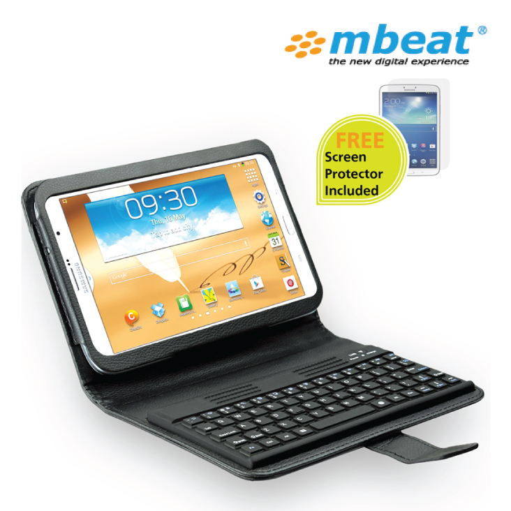 mbeat Galaxy Note 8.0 Bluetooth keyboard folio Case