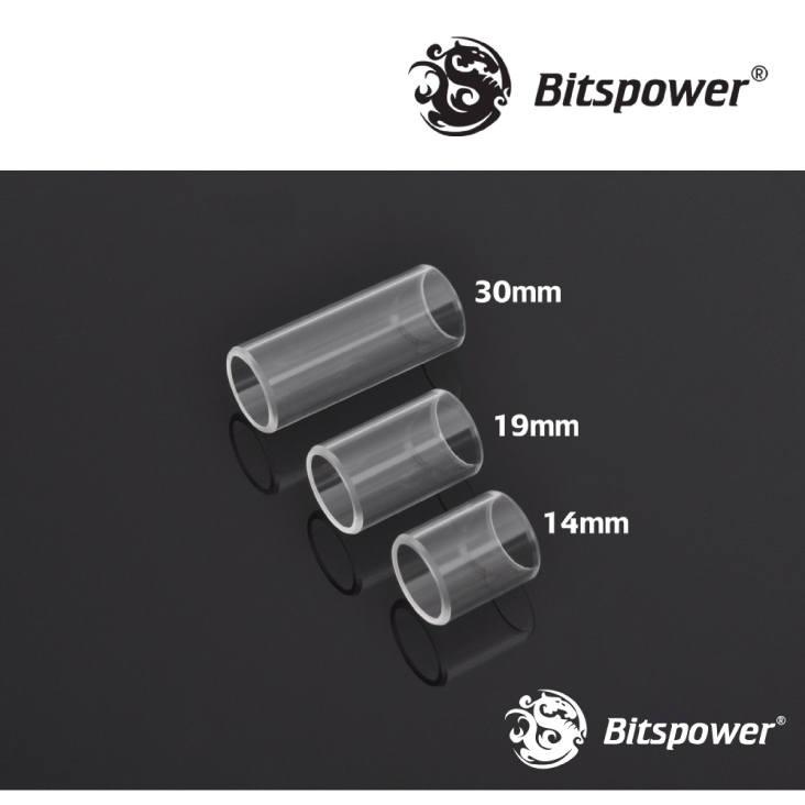 Bitspower Crystal Link Tube - 2 Slots	