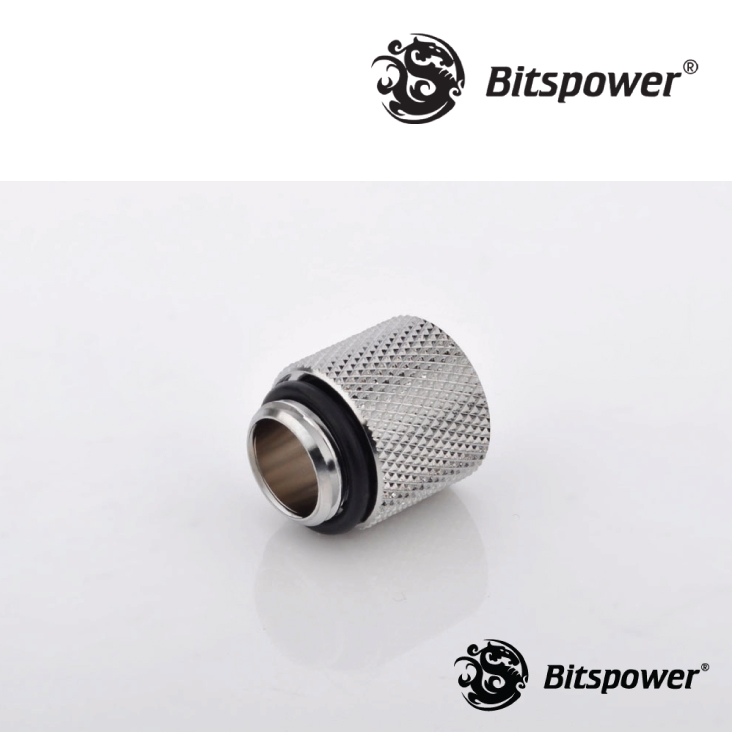 Bitspower Silver Shining G1/4 Extender 15mm	