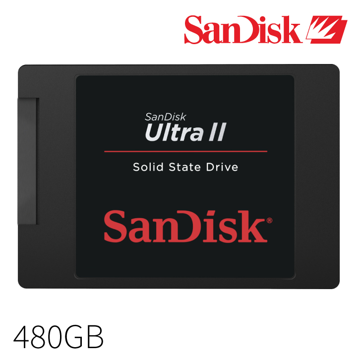 SanDisk 480GB ULTRA II Solid State Drive