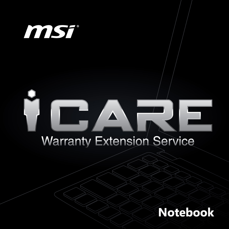 MSI Notebook 1 Year Warranty Extension for GT/GS