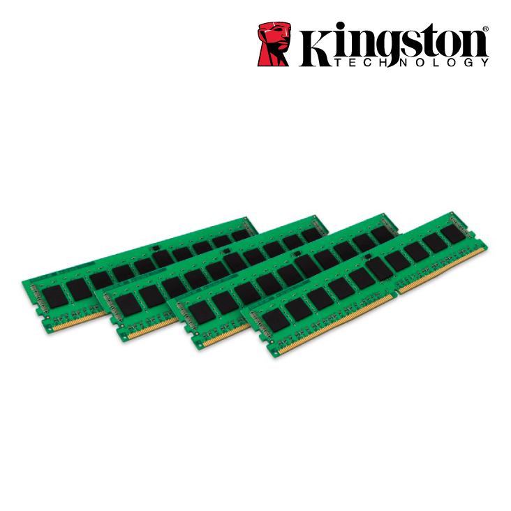 Kingston KVR21R15S4K4/32 32GB DDR4 2133MHz REG ECC CL 15 DIMM Kit of 4 SR x4 w/TS