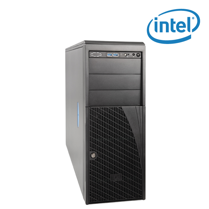Intel P4304XXMUXX - SERVER CHASSIS. INCL: 2 x HOT-SWAP FANS 1 x STANDARD CONTROL PANEL 4 x FIXED 3.5
