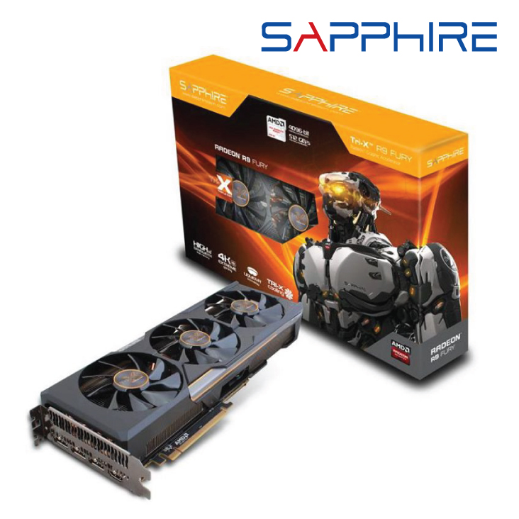 Sapphire Radeon R9 Fury Tri-X 4GB Video Card