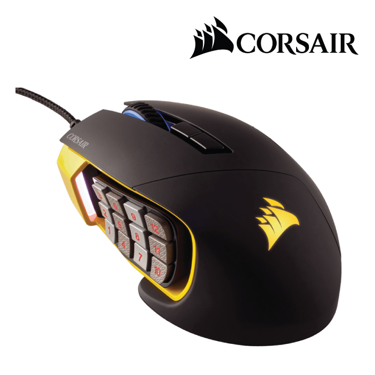Corsair SCIMITAR RGB MOBA/MMO Optical Gaming Mouse