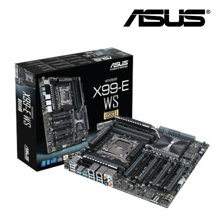 ASUS X99-E WS/USB 3.1 LGA2011-V3 CEB WORKSTATION BOARD 8XDDR4(MAX MEM SUPPORTED 128GB)