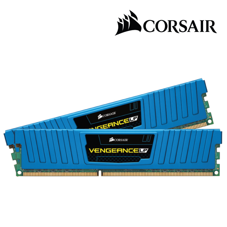 Corsair 16GB (2x8GB) CML16GX3M2A1600C10B DDR3 1600MHz CL10 LP Vengeance Unbuffered DIMM Blue