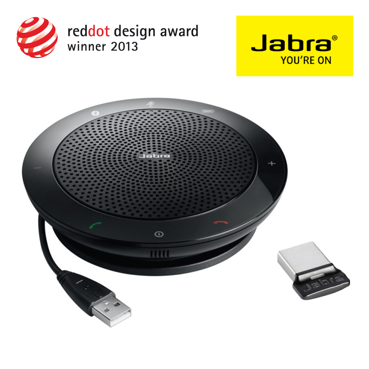Jabra Speak 510+ MS USB & Bluetooth Wireless Speaker for PC & Mac