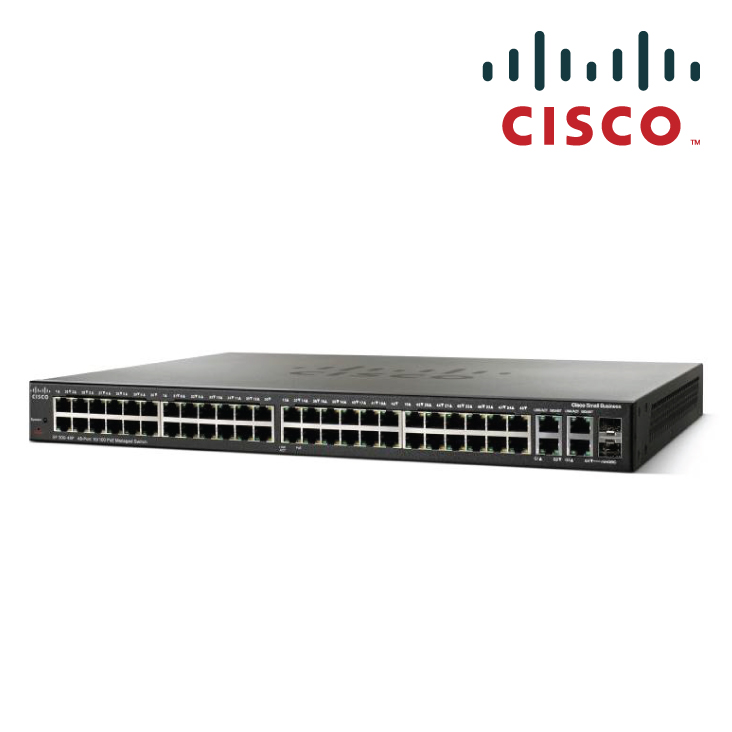Cisco SF 300-48PP 48-port 10/100 PoE Managed Switch