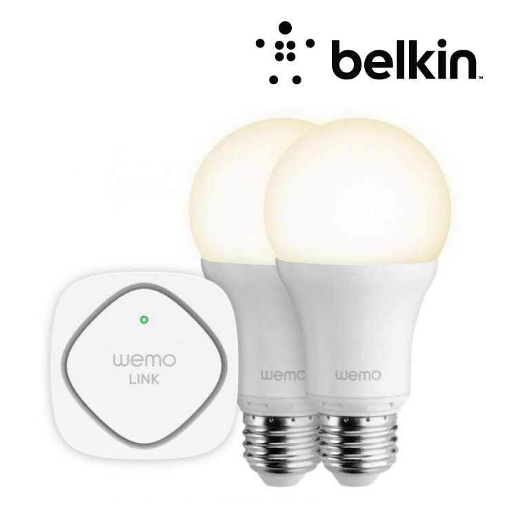 Belkin WeMo LED Lightbulb Starter Kit Screw F5Z0489AU