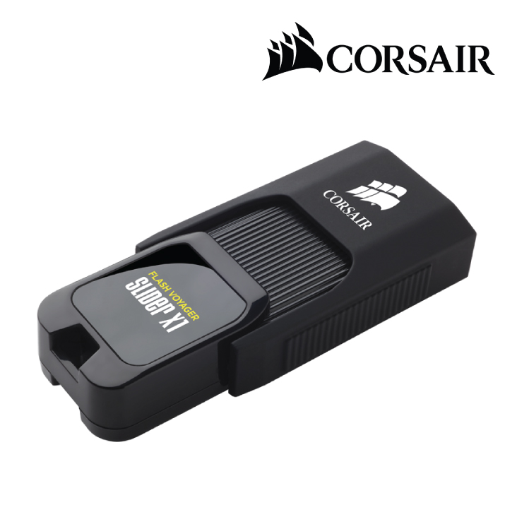 Corsair Flash Voyager Slider X1 USB 3.0 32GB, Capless Design, Read 130MBs