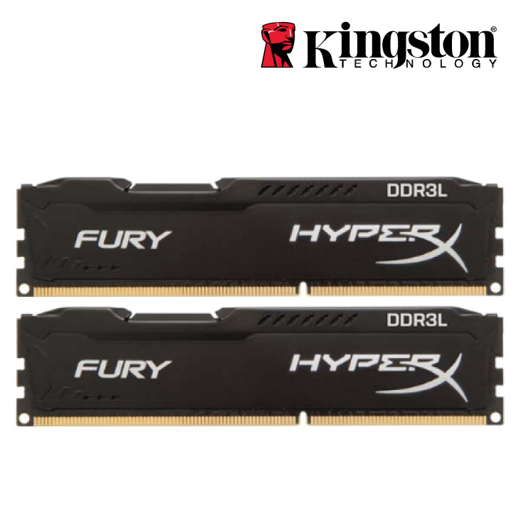 Kingston 16GB (2x8GB) DDR3 1600MHz CL10 DIMM HyperX FURY Black Low Voltage/ HX316LC10FBK2/16