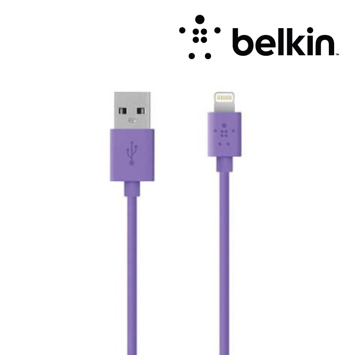 Belkin Lightning Cable 1.2m Purple