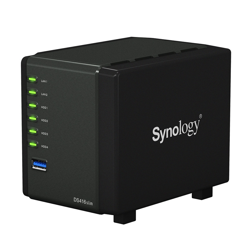 Synology DS416 Slim 2.5 inch DiskStation 4-Bay NAS