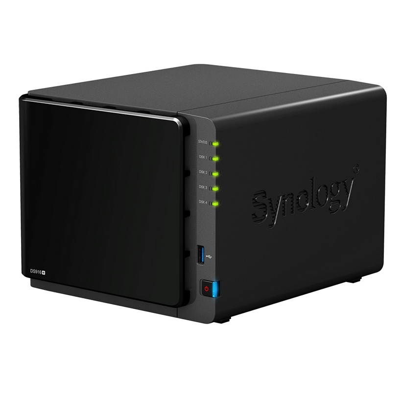 Synology DS916+ ( 8GB ) 4 Bay 3.5in Diskless 2xGbe NAS(SMB)