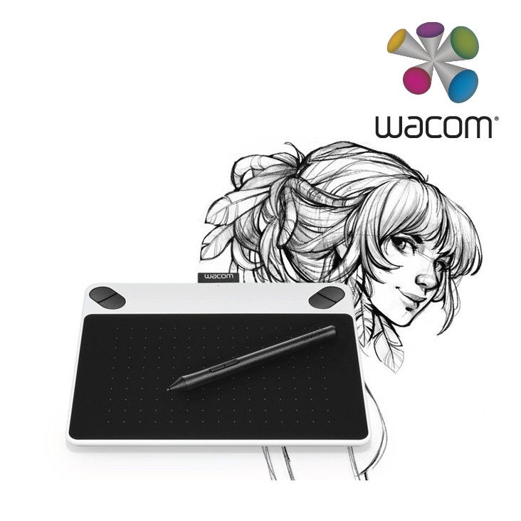 Wacom CTL-490/B0-C Draw Pen Small White