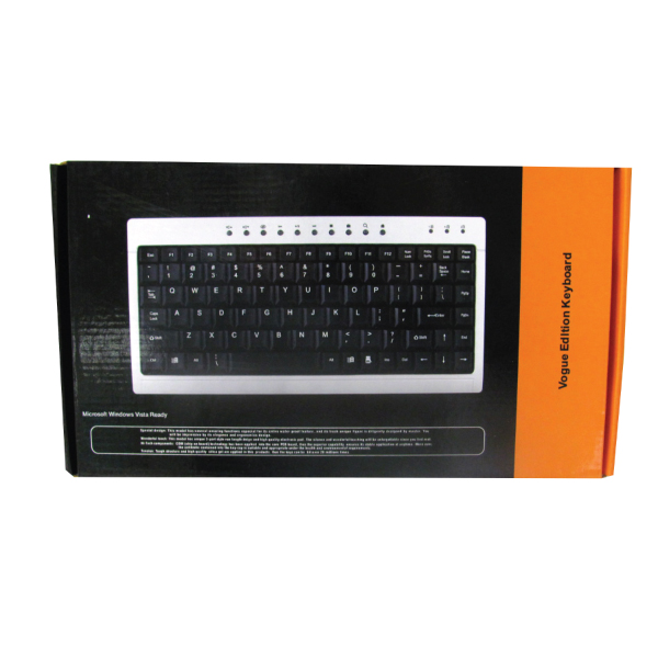 USB Slim Mini Notebook Size Multimedia Keyboard