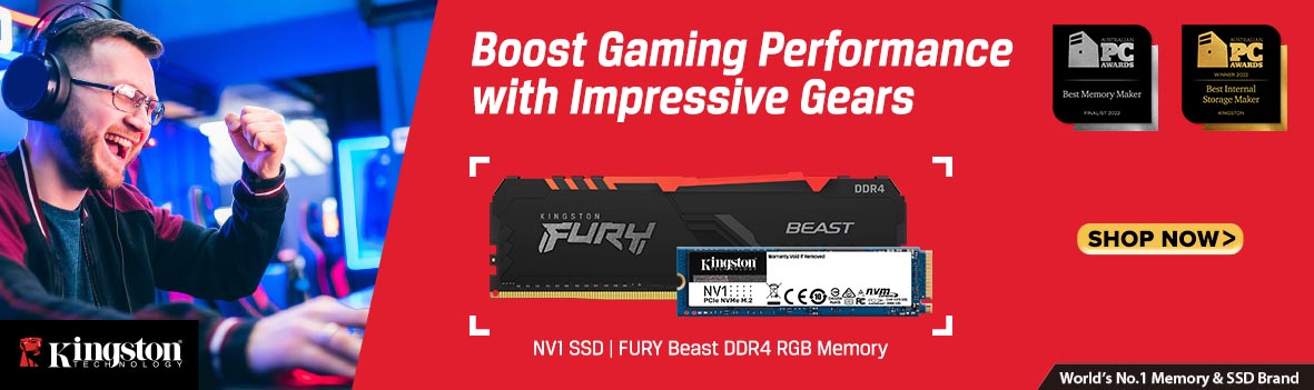 Kingston FURY Beast DDR4 + NV1 SSD