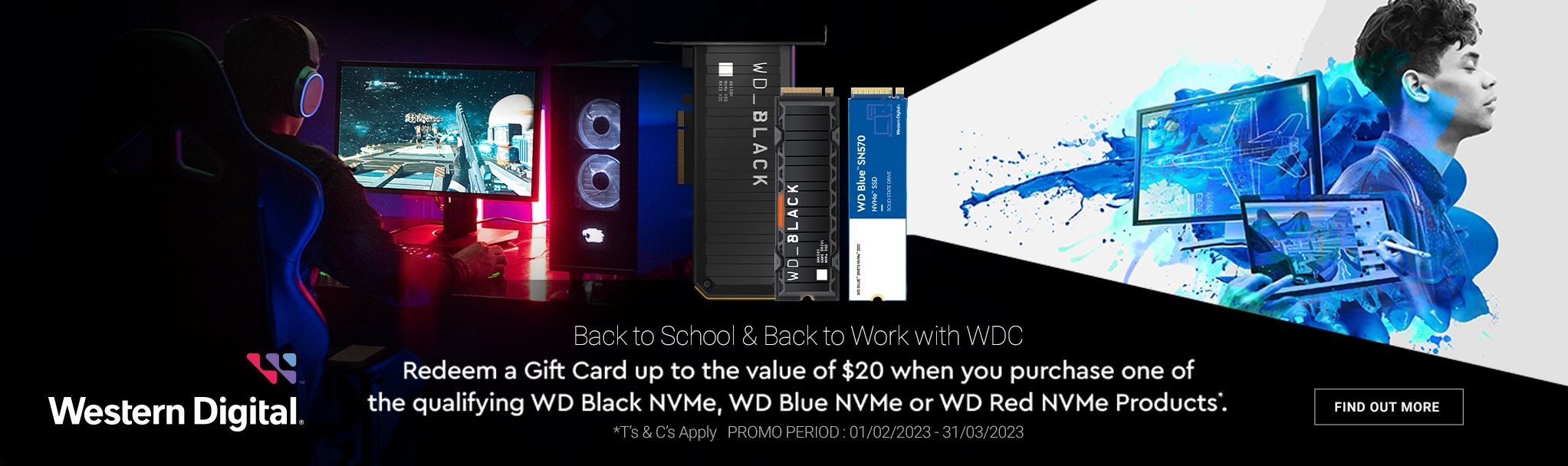 Back to School & Back to Work with WDC - Up to $75 Gift Card