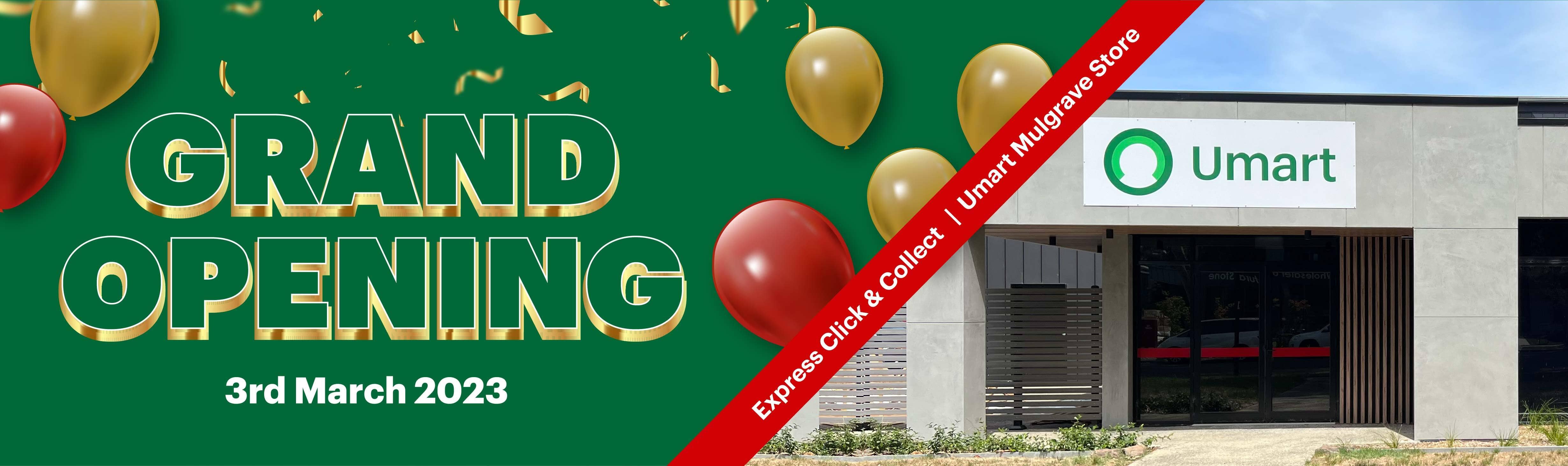 New Store, New Experience: Join Umart's Grand Opening Celebration!