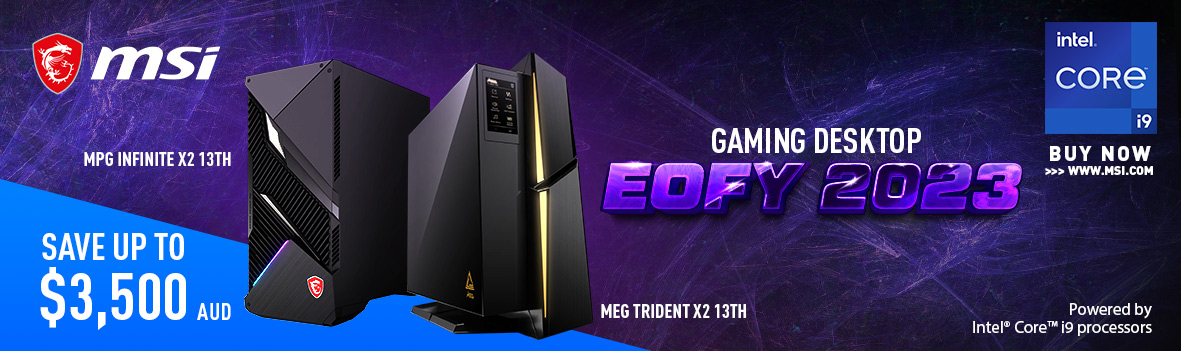 EOFY MSI Desktop Sale: Upgrade Your Gaming Rig for Less!