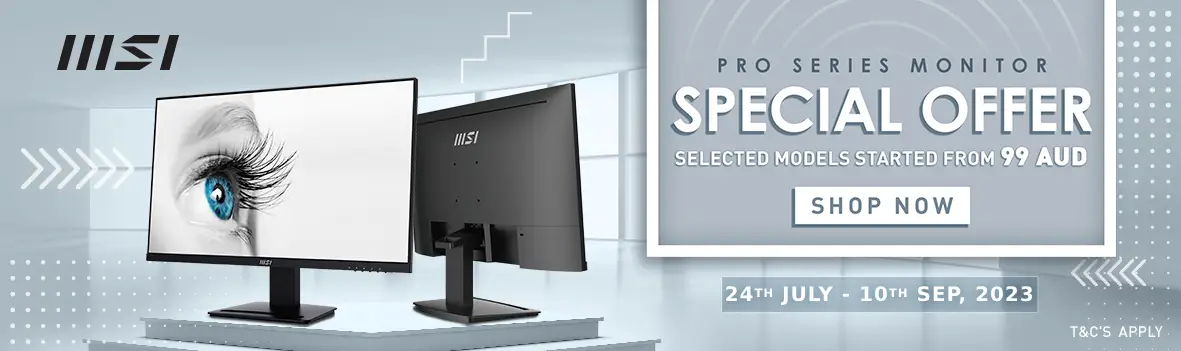 Shop from $99 for MSI Pro Series Monitors
