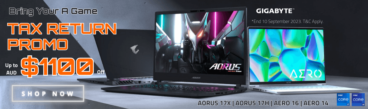 Gigabyte's TAX RETURN PROMO: Elevate Your Gaming with Savings Up to AUD $1100!
