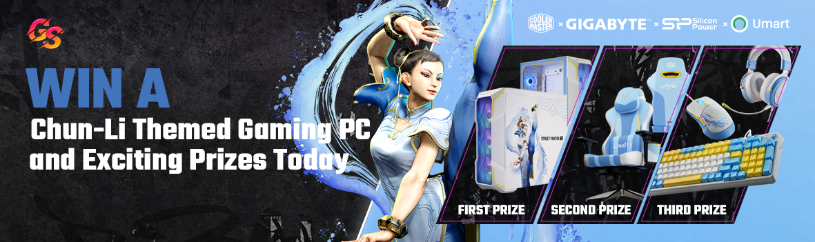 Epic Chun-Li Gaming PC and Peripherals Giveaway - Enter and Win!