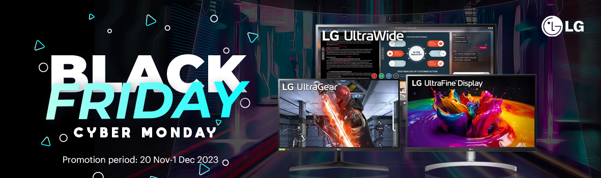 LG Monitors Black Friday Sale - Save Up to $130!