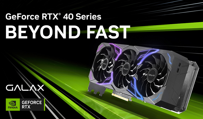 Beyond Fast with Galax GeForce RTX 40 Series GPU