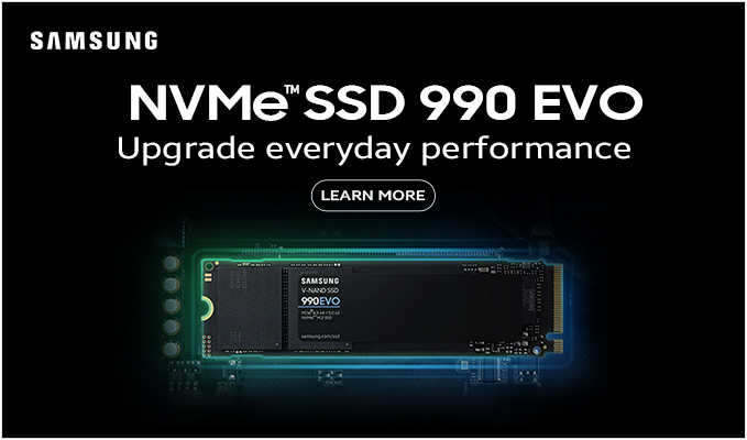 Samsung 990 EVO SSD - Upgrade Everyday Performance