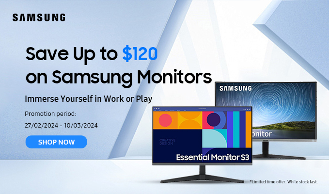 Level Up Your Game and Productivity with Samsung Monitors