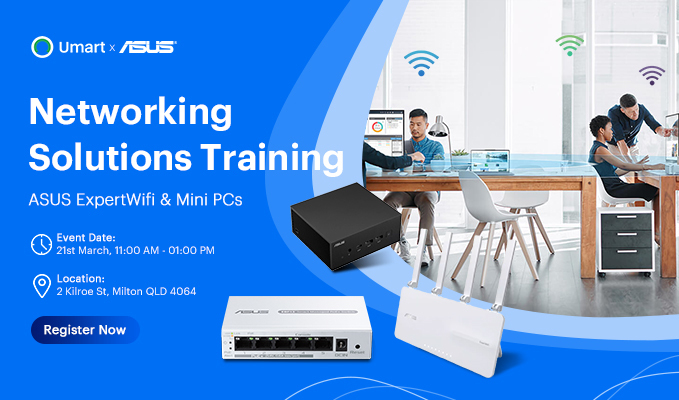 Join Our Networking Solutions Training with Asus!